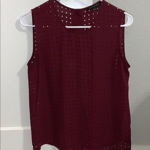 Sleeveless Work Blouse